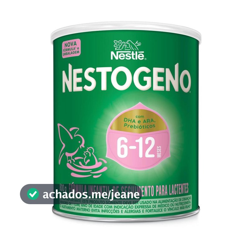 Fórmula Infantil Nestogeno 6 a 12 Meses 800g