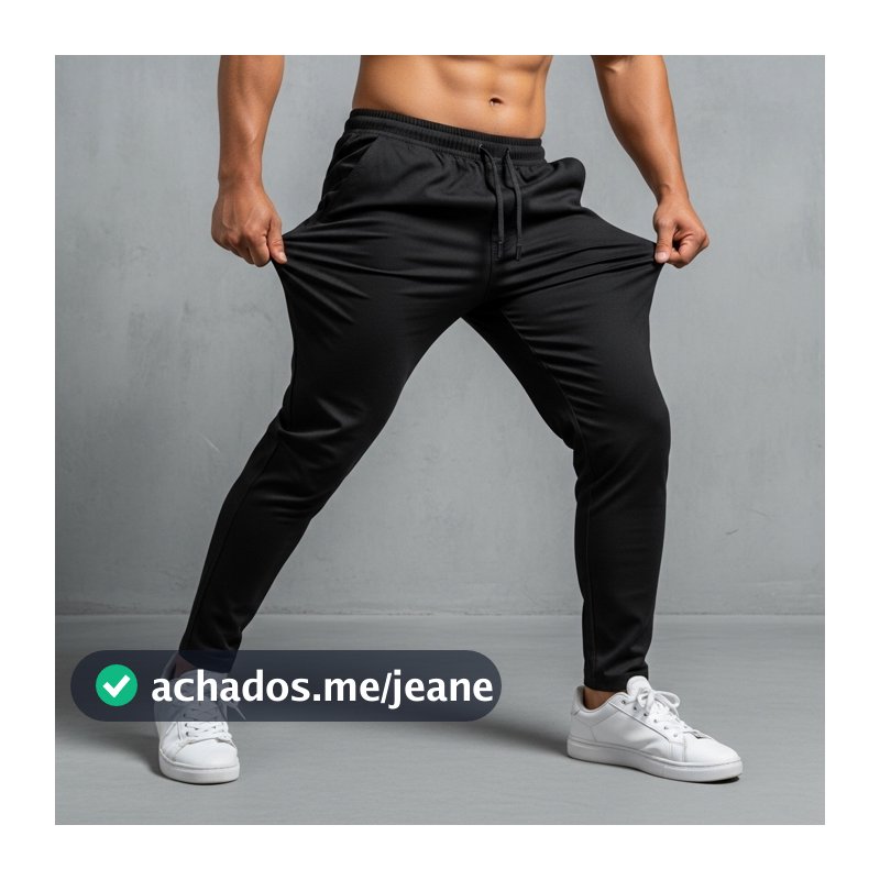 Calça Jogger Dry Fit Com Elastano Leve Fresco Rápida Secagem Pratica de Esportes Academia