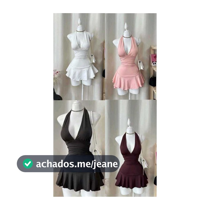 Vestido Curto Super Confortável Modela Super Bem No Corpo Suplex premium ( Miza )