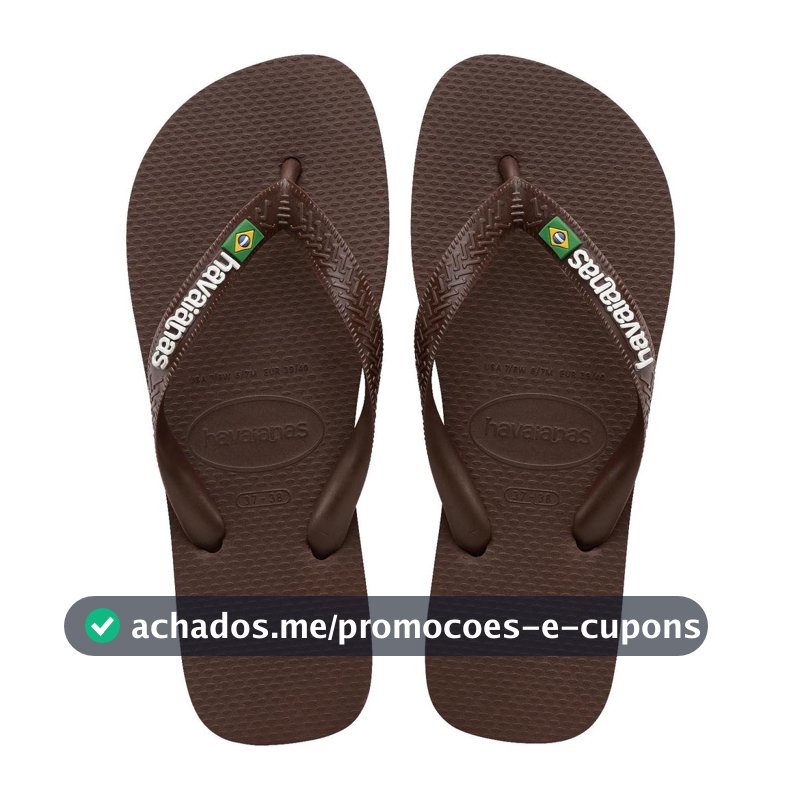 Chinelo Havaianas Brasil Logo