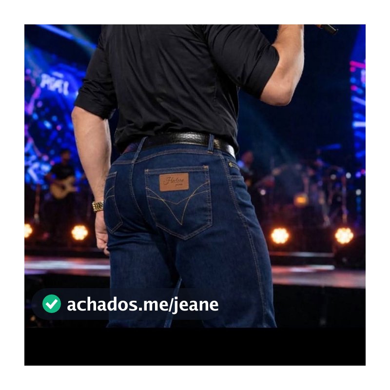 Calça Jeans com Lycra