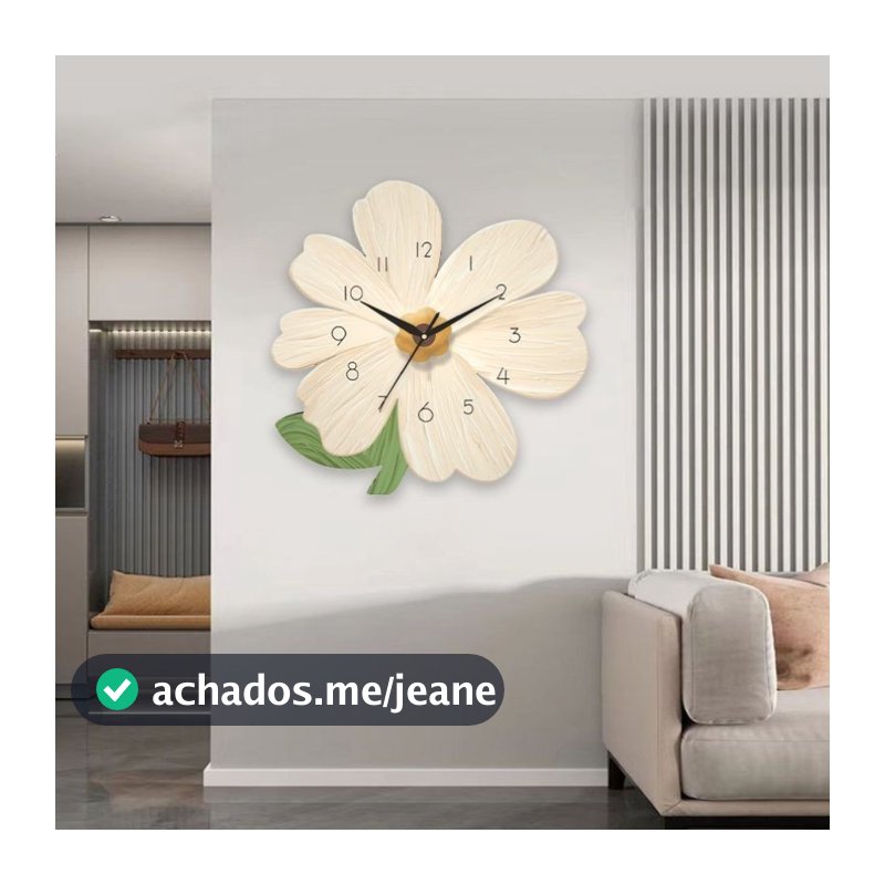 Luz de luxo high-end sentimento sala de estar relógio de parede pendurado estilo arte mudo criativo francês high-end res