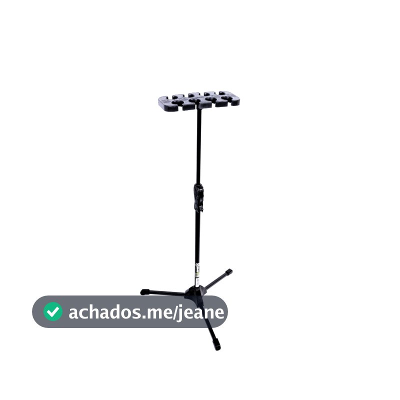 Suporte Expositor Para Microfone Ibox Sm8 até 8 Microfones
