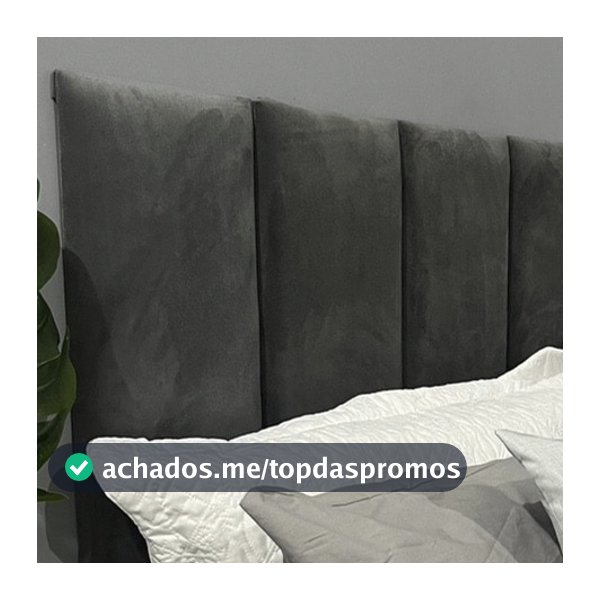 Kit com até 10 Cabeceiras Para Cama King Casal Box Estofada Premium 45x20cm