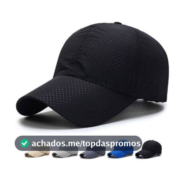 Boné LISO Tactel Casual Respirável Baseball Secagem Rapido Spring Summer New Handsome Outdoor Sports
