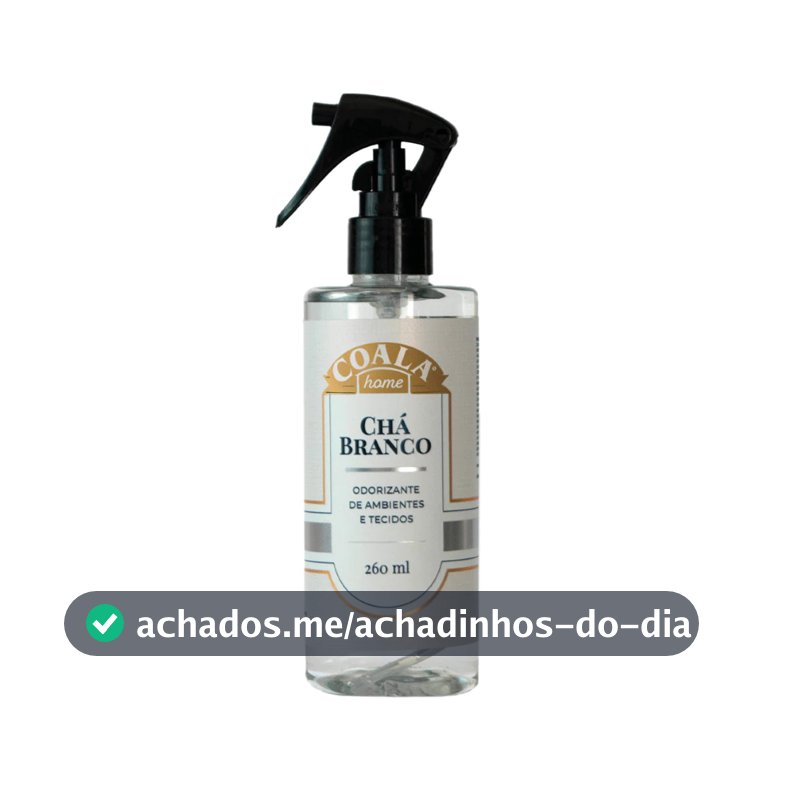 Coala Odorizante de Ambientes e Tecidos Chá Branco 260ML
