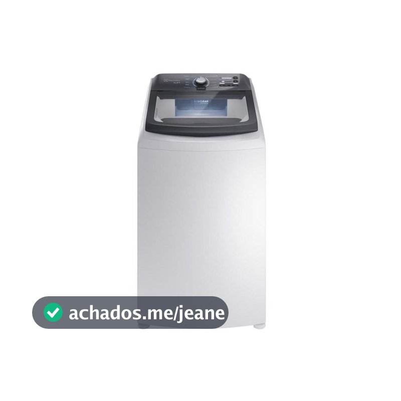 Lavadora de Roupas Electrolux 14,5kg Cesto Inox 11 Programas de Lavagem Branco Efficient LEE15