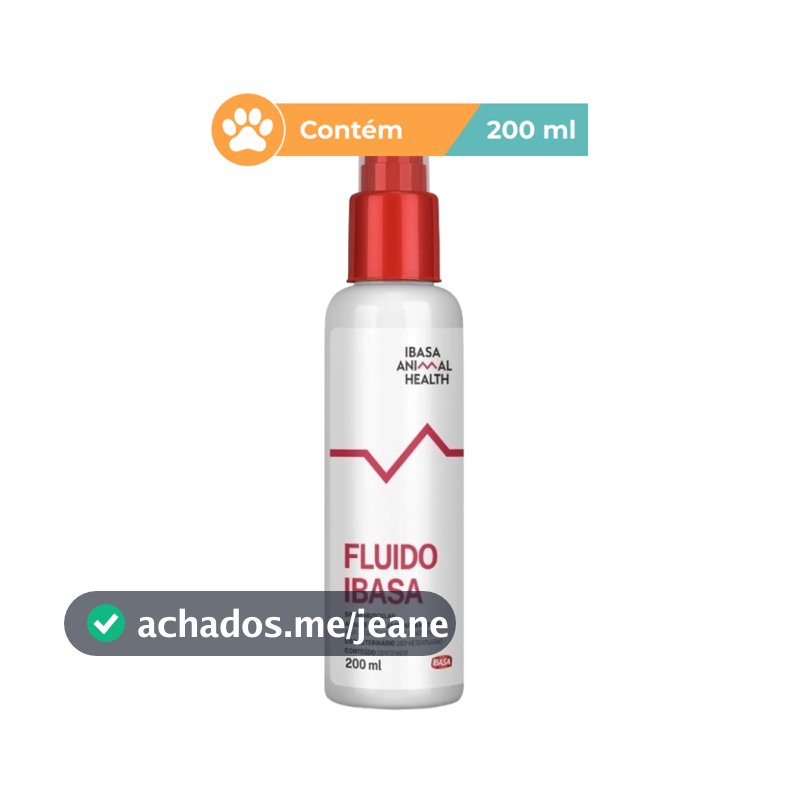 Fluido Muscular Ibasa Para Cavalos 200ml