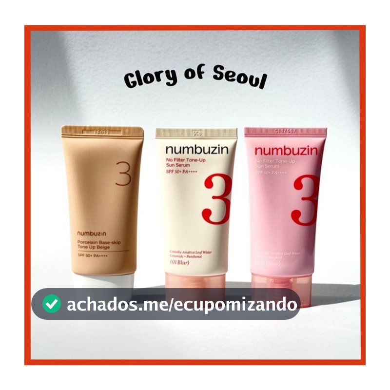 [Renewed] NUMBUZIN No.3 No Filter Tone-Up Sun Serum 50ml, Porcelain Base-skip Tone Up Beige (5ml, 35ml, 50ml)