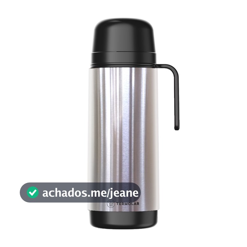Garrafa Térmica Quente Fria 1L Aço Inox Rolha Clean Termolar
