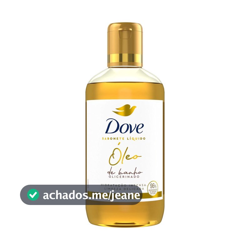 Sabonete Líquido Dove Óleo De Banho Glicerinado 240ml