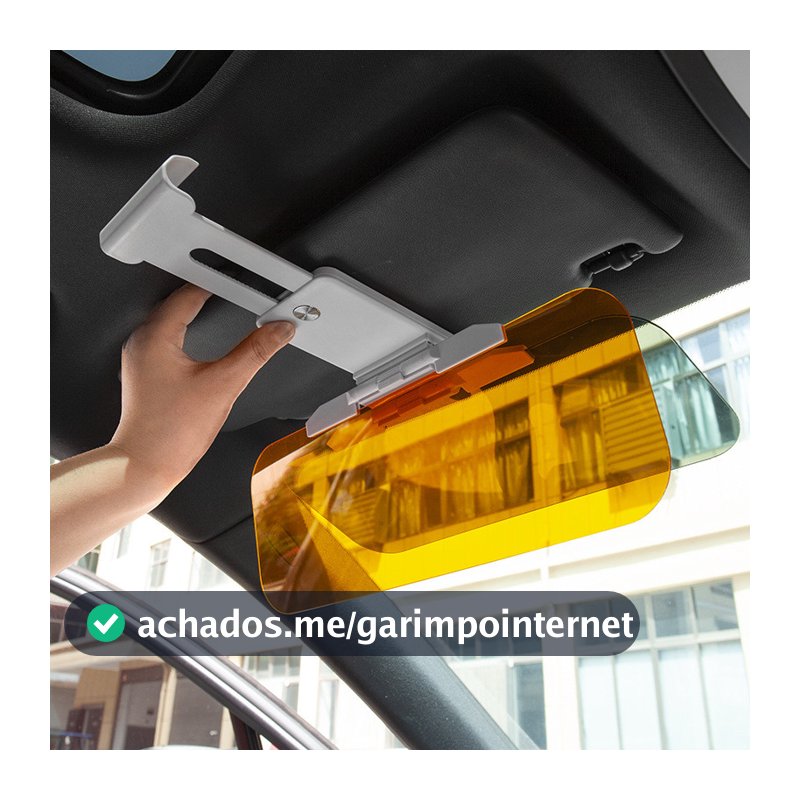 Viseira De Sol Do Carro Anti-Reflexo Deslumbrante Sombra Bloqueador UV Polarizado Pára-HD Visão Segurança Condução À Noi