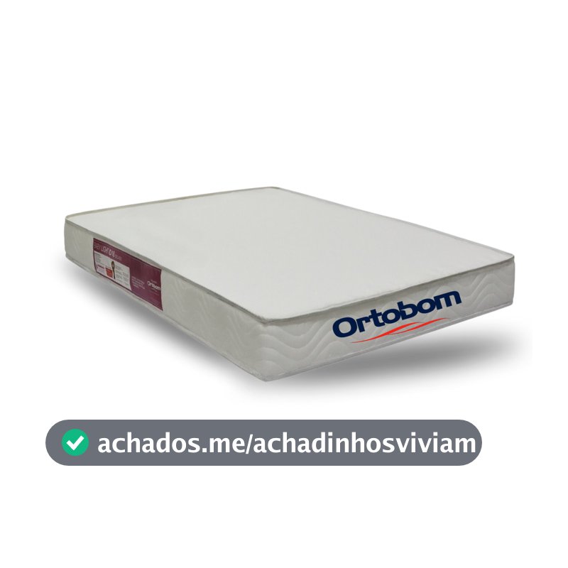 Colchão Berço Baby Antialérgico D18 Impermeável Ortobom - Envio Full