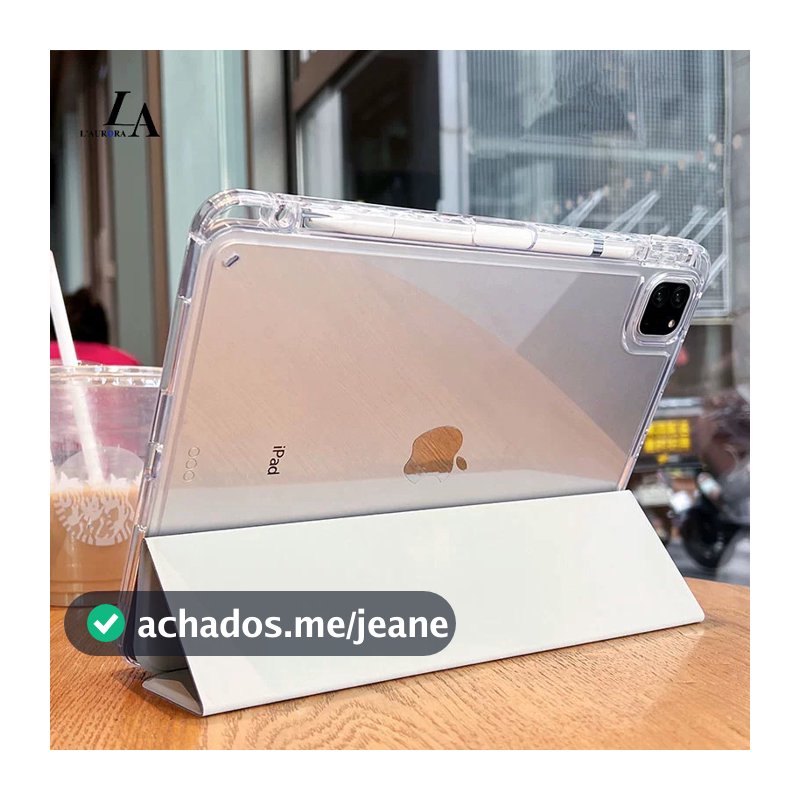 Capa Protetora em Policarbonato – iPad 10ª/11ª Geração (A16) – Transparência e Funcionalidade