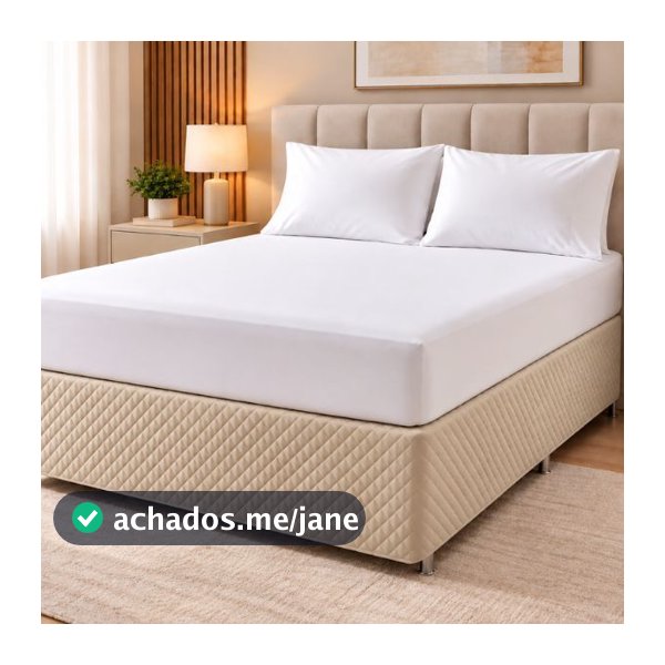 Saia Cama Box Com Elástico Casal Solteiro Queen King Size Matelado Ultrassônico Microfibra