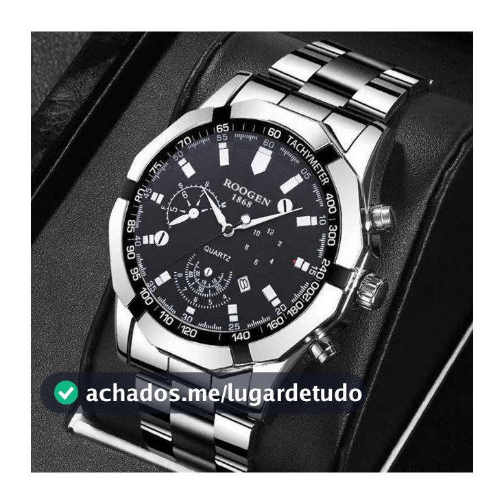 ROOGEN Relógio De Pulso Para masculino À Prova D'água De Moda De Lux