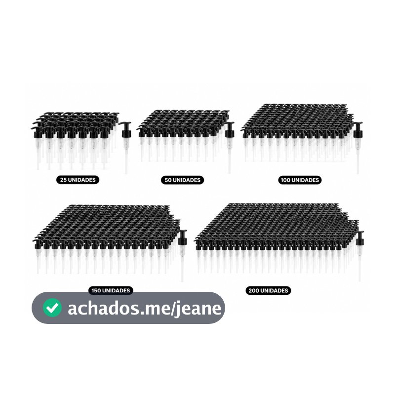 Kit Valvulas pump dispenser | 28/410 | Kit com 25 50 100 150 200 unidades