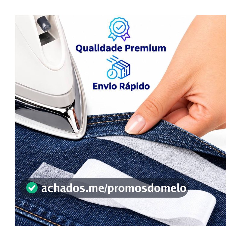 Fita Barra Fácil ® ORIGINAL- bainha Barra Calça Jeans Roupa Bainha cortina Ferro