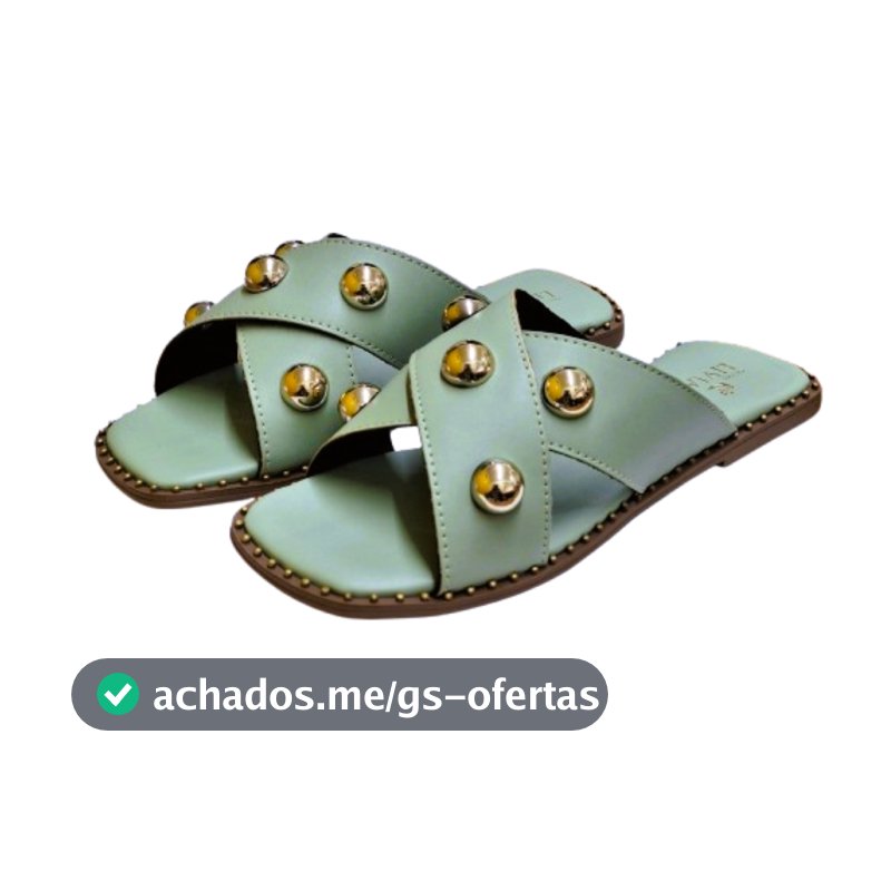 PROMOÇÃO Sandália Rasteira Feminina Confortável Vareados