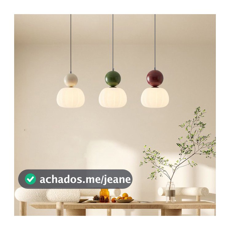 Para Sala De Estar Quarto Cozinha Café Retro Led Pendurado Lâmpada Moderna Restaurante Decorativo Lustre Nordic Criativo