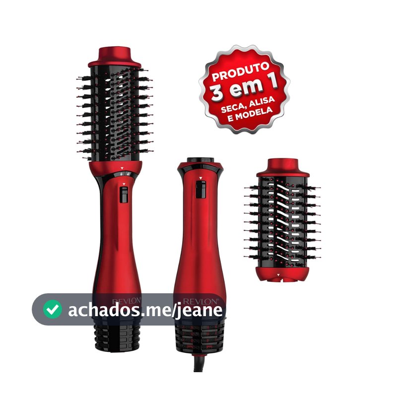 Escova Secadora Revlon Volumizer Plus Celebrate 127v