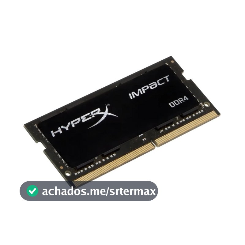 Memória RAM Impact DDR4 preto 16GB 1 HyperX HX426S15IB2/16