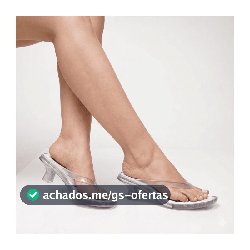 Tamanco Salto Baixo Taça Feminino Confort