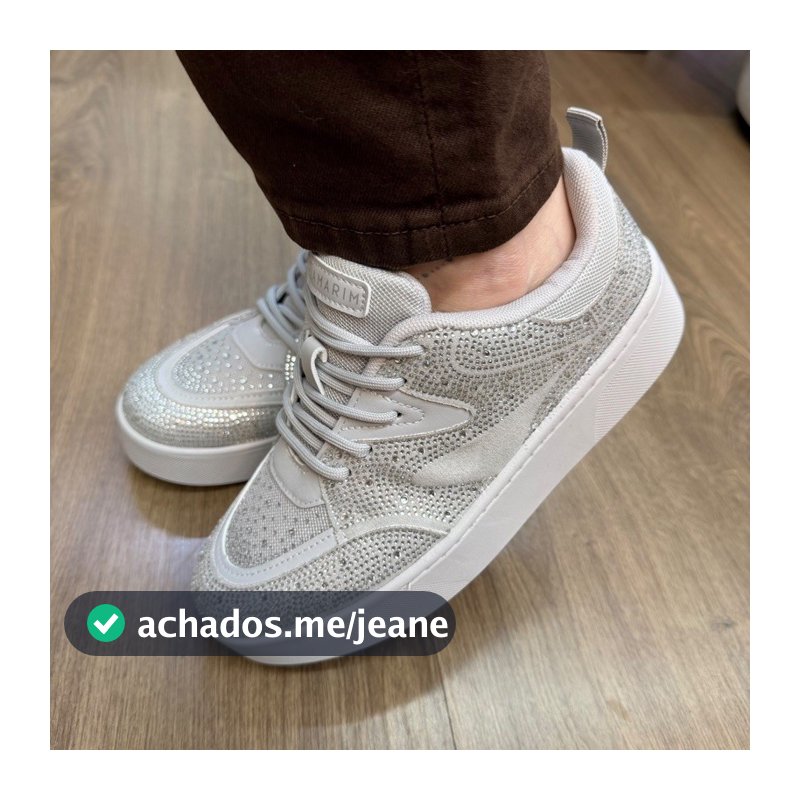 Tenis RAMARIM ORIGINAL Lançamento 2025 importado casual strass
