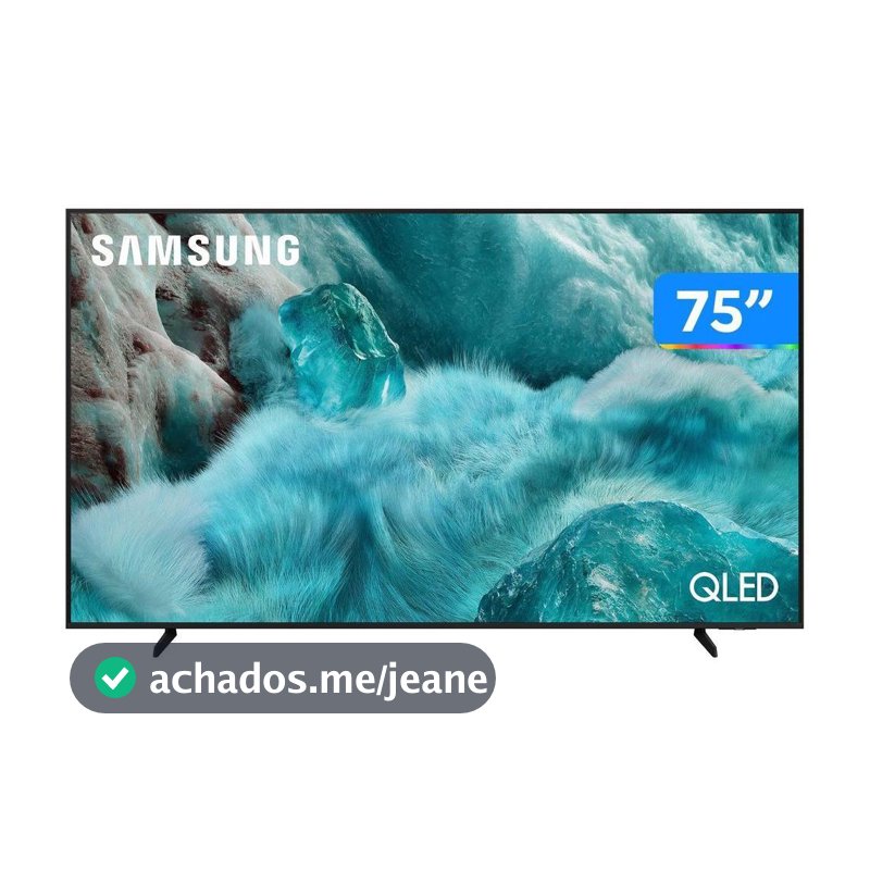Smart TV Samsung Ultra 4K QLED Tizen Q4 AI 3 HDMI
