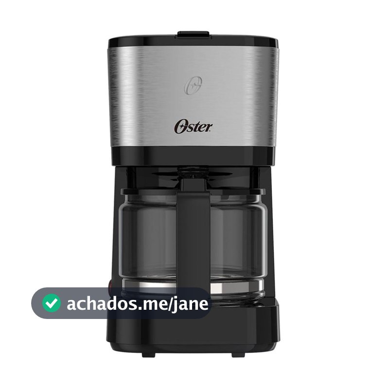 Cafeteira Elétrica Oster Compacta OCAF300 19 Cafés Preto