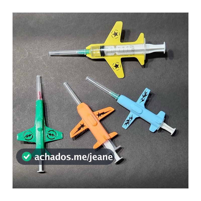 acessório para seringa infantil-capa para seringa-seringa sem medo-brinquedo para vacinação-acessório pediátrico