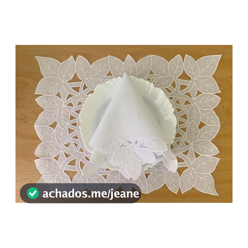 Kit jogo americano 8, 12, 16, 20 e 24 Pçs - Sousplat e Guardanapo - Mesa Posta - Decoração Jogo Americano