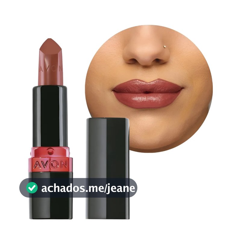 Batom Ultra Cremoso Nude Capuccino  Avon FPS 15