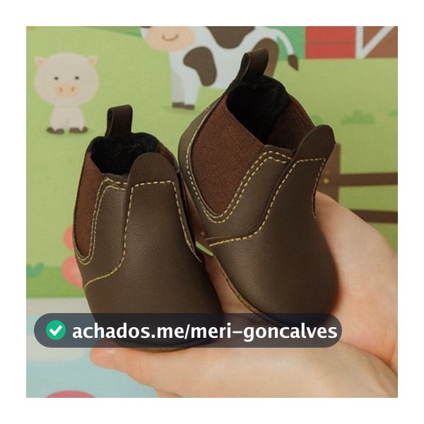 Bota Country Jequinha Para bebê 0 A 12 Meses Confortável Lançamento