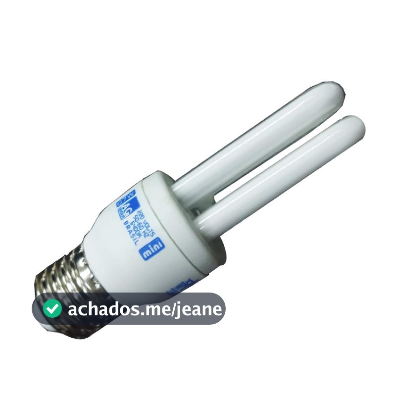 2 LAMPADA FLORECENTE 07W 2U MINI 220 VOLTS
