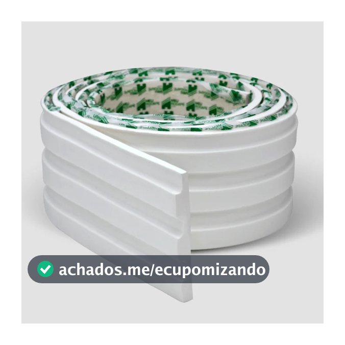 Painel Ripado em EVA Flexível Meu Rodapé Modelo PR106
