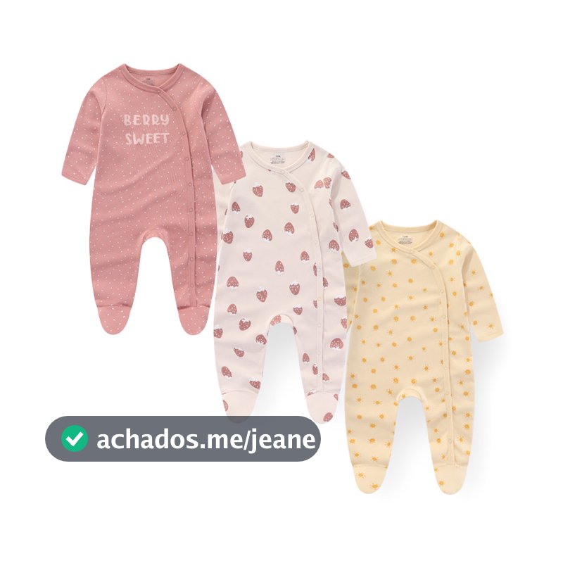 Kiddiezoom 3 Peças Outono Inverno Manga Comprida Bebê Menino Menina Macacão 100 % Algodão Roupas Para Recém-Nascidos