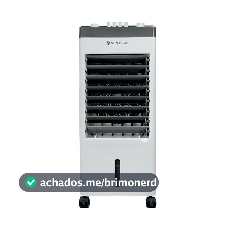 Climatizador Ventisol Cli0601 6 Litros Branco Cinza 60W