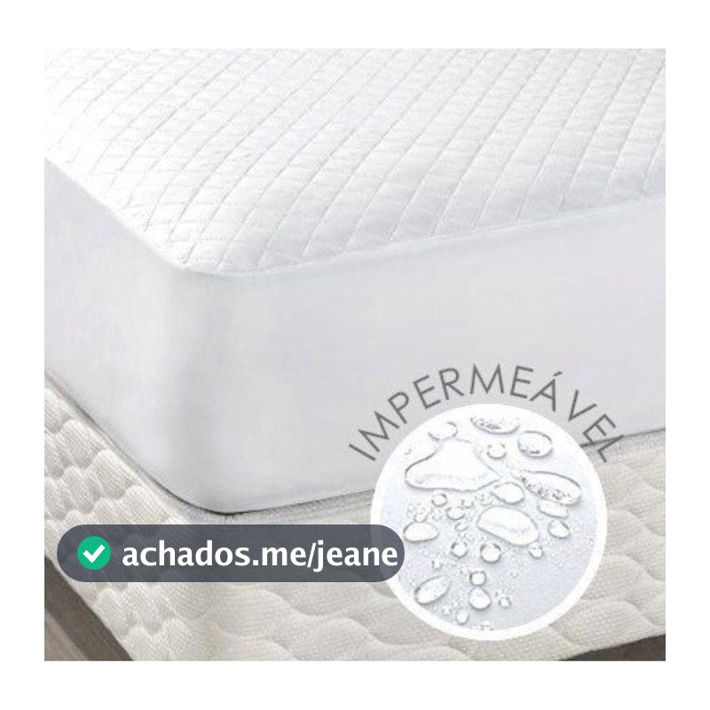 Capa Protetora Para Colchão Protetor 100% Impermeável Todos Os Tamanhos