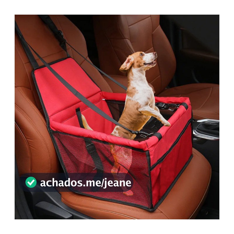 Cadeirinha Cadeira Assento Pet de Carro para Cães Cachorro gatos Transporte