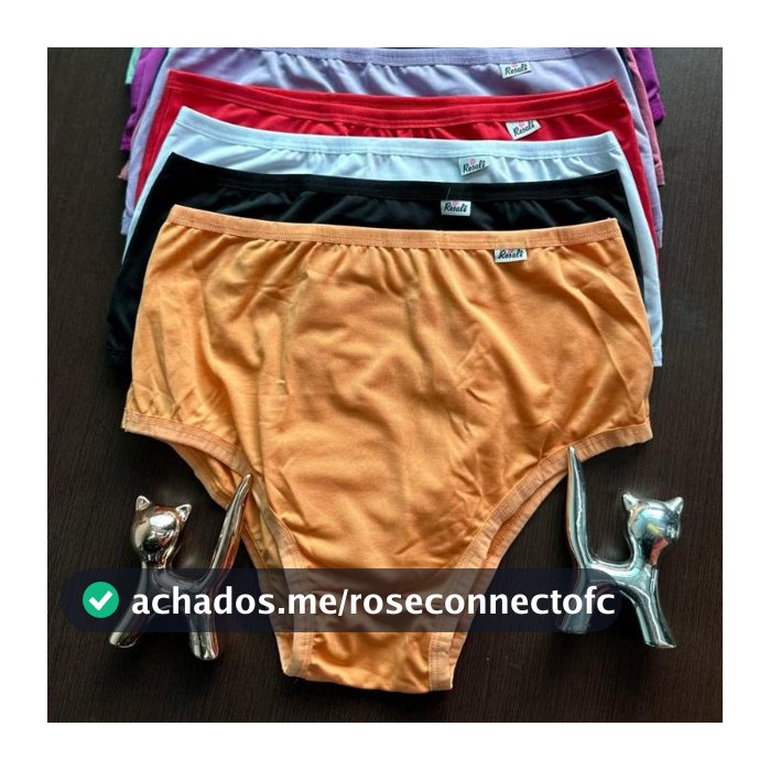 Kit Calçola Senhora Calcinha Plus Size tanga Linha De Luxo microfibra