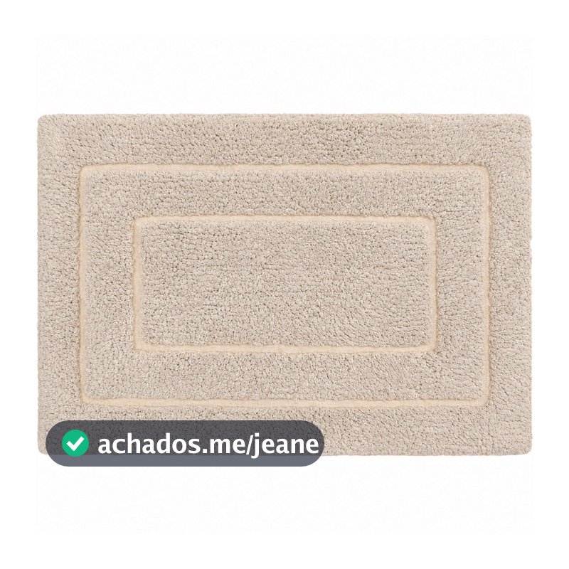 Tapete de Banheiro 100% Algodão 40x60cm Tessi