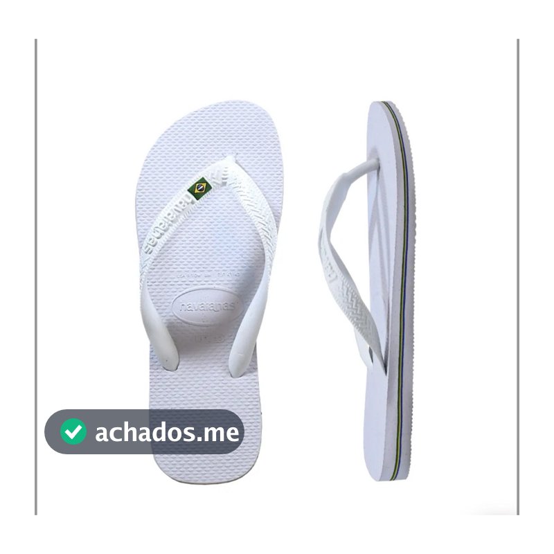 Chinelo Borracha Dedo Masculino  Tradicional 3 Listras Bandeira Brasil
