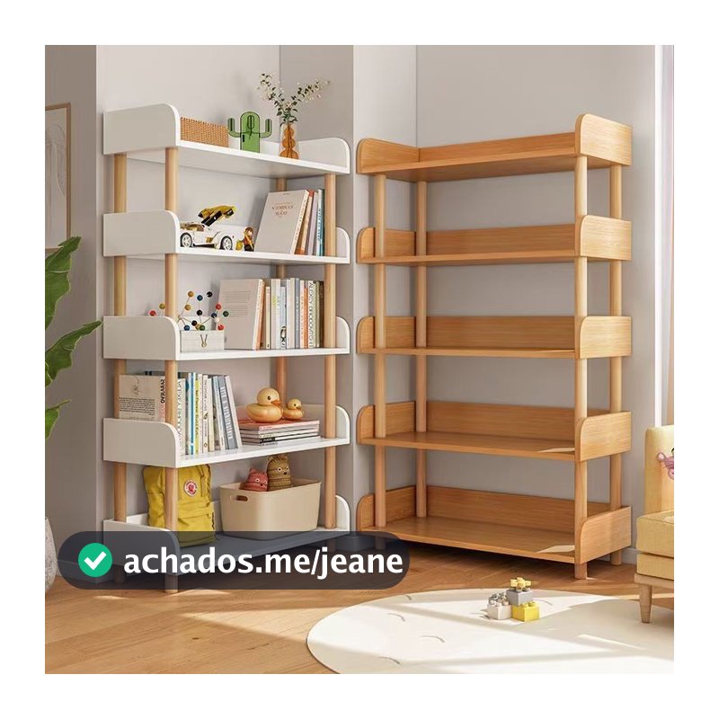 Estante Organizador Livreiro Prateleira Para Sala Quarto Escritório
