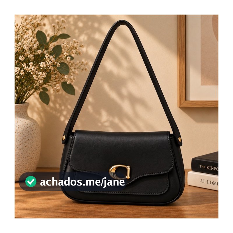 Bolsa De Ombro Feminina Siena Resistente Luxo Elegante Moderna Sofisticação