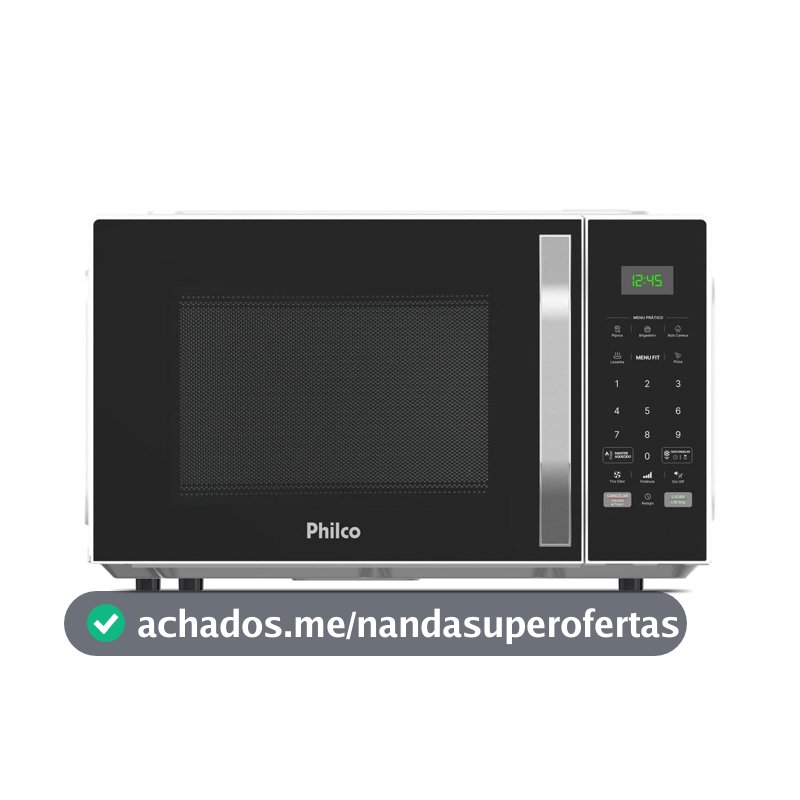 Micro-ondas Philco 33L Pintura Limpa Fácil PM36