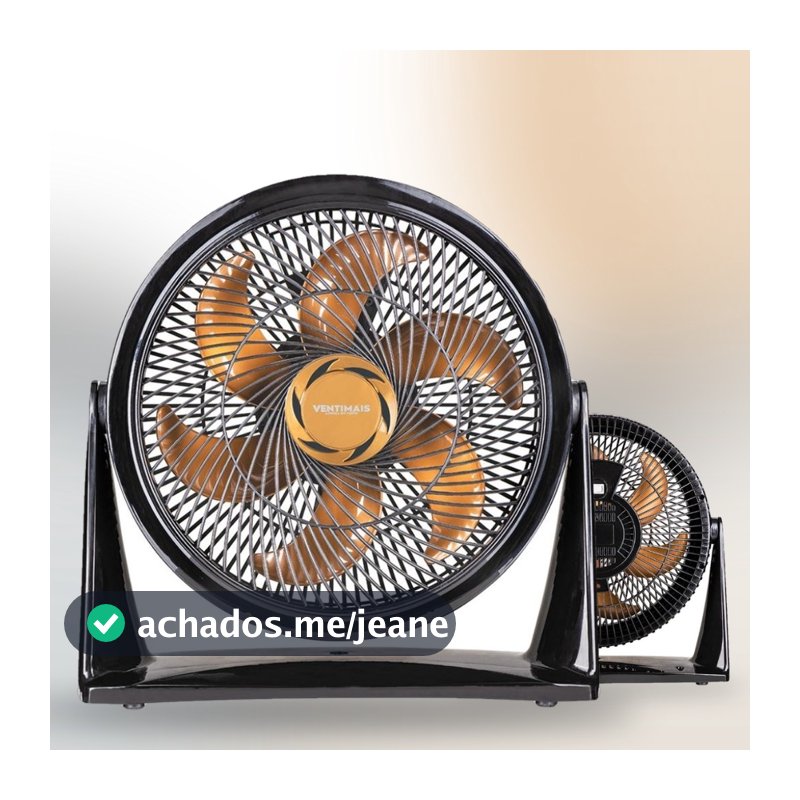 Ventilador Circulador de Ar 35cm Ventimais Éolos 6 Pás 3 em 1 Mesa Parede Chão Silencioso Potente 127v ou 220v