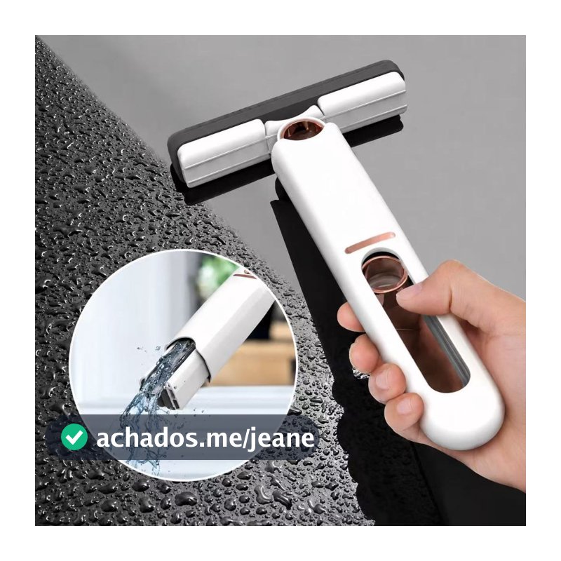 MINI Rodo Esfregão Portátil Limpeza Multiuso Absorvente Mop Auto Squeeze Janela Cozinha Pia