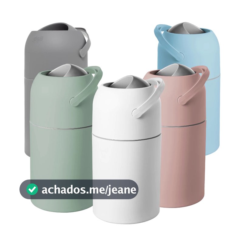 Lixeira Anti Odor De Fraldas Bebe Pet Apartamento Banheiro - 10L Magica Lixo Antibacteriana