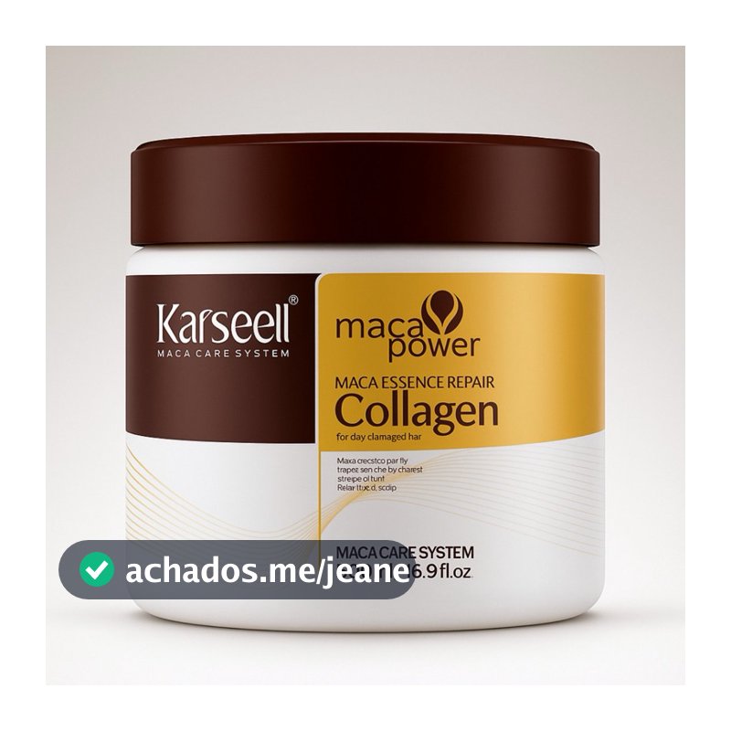 Máscara KarseelOriginal - Resgate Imediato para Cabelos Danificados